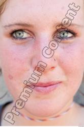 Nose Woman White Piercing Casual Average